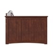 AFI Nantucket Mid-Century Solid Wood Twin Daybed in Walnut