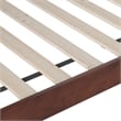 AFI Nantucket Mid-Century Solid Wood Twin Daybed in Walnut