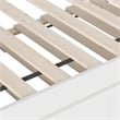 AFI Nantucket Mid-Century Solid Wood Twin Daybed with Trundle in White