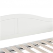 AFI Acadia Mid-Century Solid Wood Twin Daybed with Set of 2 Drawers in White