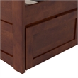 AFI Acadia Mid-Century Solid Wood Twin Daybed with Set of 2 Drawers in Walnut