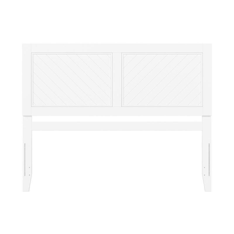 Canyon Queen Wood Headboard in White