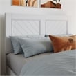 AFI Canyon Twin XL Wood Platform Bed with Footboard & Set of 2 Drawers in White