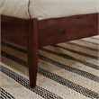 Pasadena Twin Low Profile Wood Platform Bed in Walnut