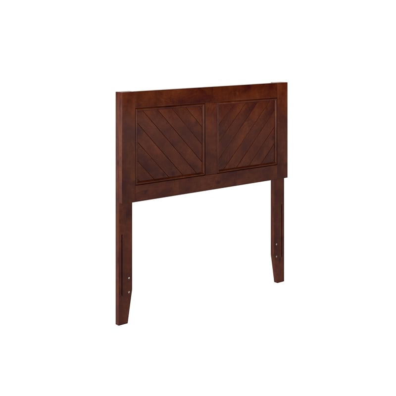 Canyon Twin Wood Headboard in Walnut