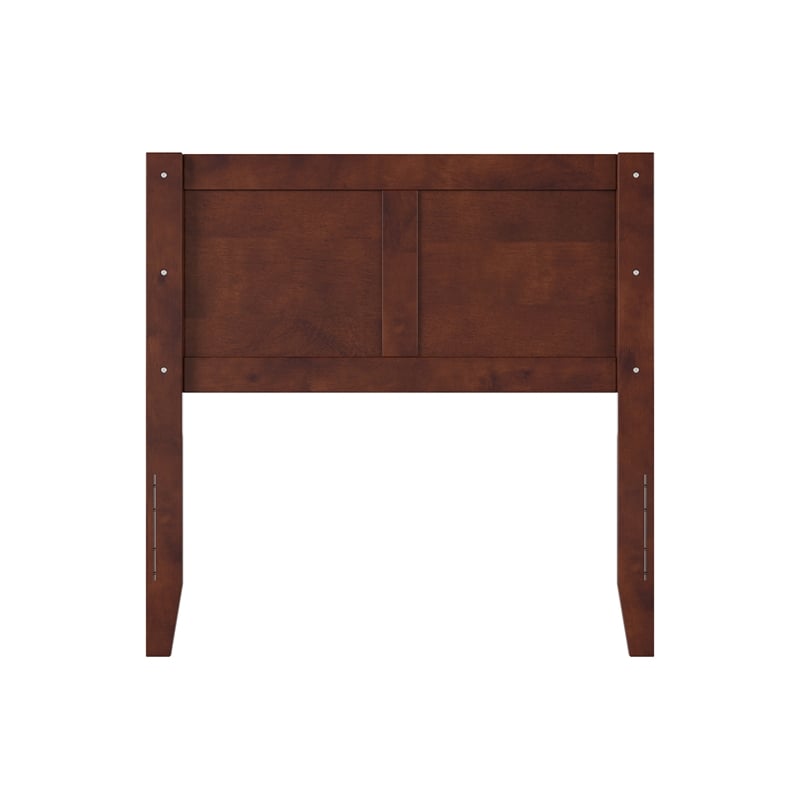 Canyon Twin Wood Headboard in Walnut
