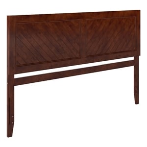 Canyon King Wood Headboard in Walnut