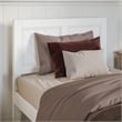 Canyon Twin XL Foundation Bed Frame with Matching Footboard in White