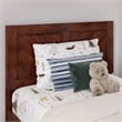 Canyon Full Wood Platform Bed with Matching Footboard & Twin Trundle in Walnut