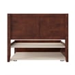 Canyon Full Wood Platform Bed with Matching Footboard & Full Trundle in Walnut