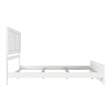 Canyon King Foundation Bed Frame with Matching Footboard in White