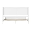 Canyon King Foundation Bed Frame with Matching Footboard in White
