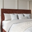 Canyon King Foundation Bed Frame with Matching Footboard in Walnut