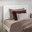 Canyon Twin XL Wood Platform Bed with Matching Footboard & Trundle in White