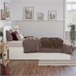 Canyon Twin XL Wood Platform Bed with Matching Footboard & Trundle in White