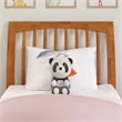 AFI Orleans Twin Sleigh Solid Wood Slat Headboard in Light Toffee
