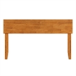 Orlando Full Modern Wood Panel Headboard in Light Toffee