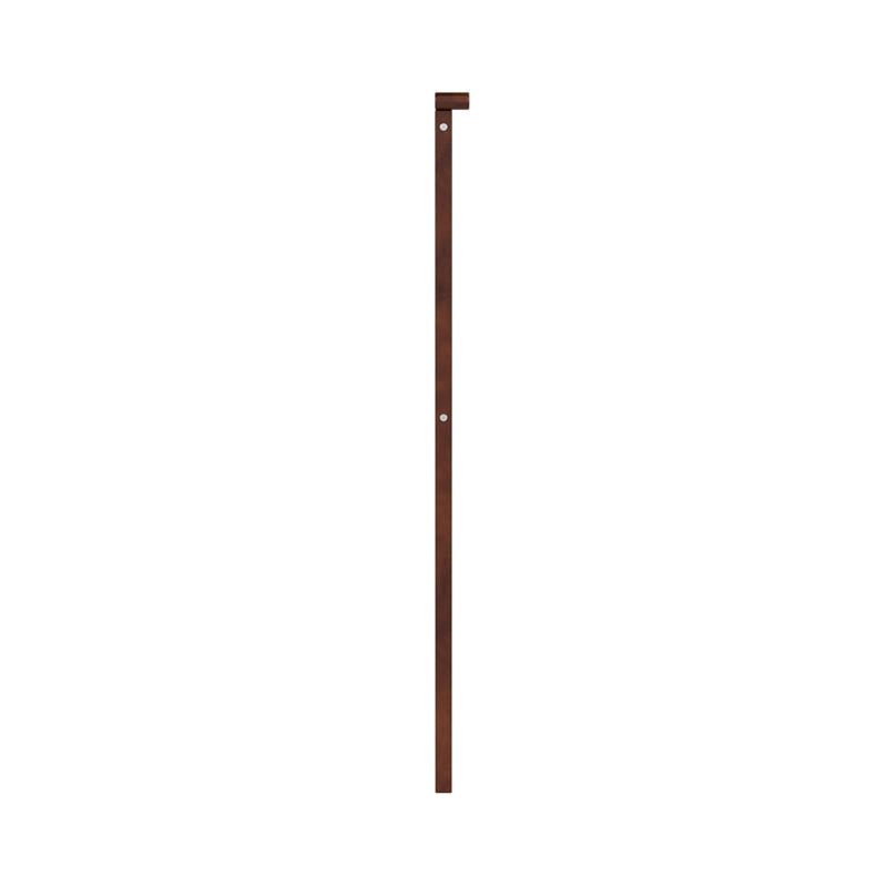 Nantucket Twin Wood Panel Headboard in Walnut