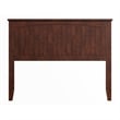 Nantucket Full Wood Panel Headboard in Walnut