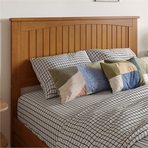 Nantucket Full Wood Panel Headboard in Light Toffee
