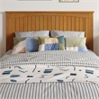 Nantucket Full Wood Panel Headboard in Light Toffee