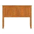 Nantucket Full Wood Panel Headboard in Light Toffee
