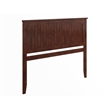 Nantucket Queen Wood Panel Headboard in Walnut