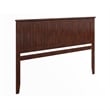 Nantucket King Wood Panel Headboard in Walnut