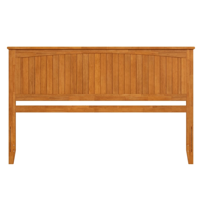 Nantucket King Wood Panel Headboard in Light Toffee