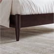 Charlotte Full Solid Wood Low Profile Platform Bed in Espresso