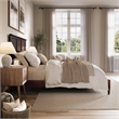 Charlotte Queen Solid Wood Low Profile Platform Bed in Espresso