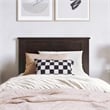 Charlotte Twin XL Solid Wood Low Profile Platform Bed in Espresso