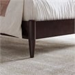 Charlotte Twin XL Solid Wood Low Profile Platform Bed in Espresso