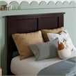 Charlotte Twin Solid Wood Low Profile Platform Bed in Espresso
