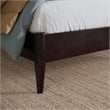 Charlotte Twin Solid Wood Low Profile Platform Bed in Espresso
