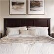 Charlotte King Solid Wood Low Profile Platform Bed in Espresso