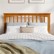 Mission Full Wood Headboard in Light Toffee