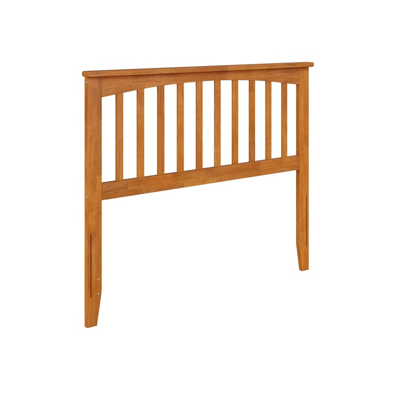 Mission Full Wood Headboard in Light Toffee