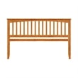 Mission King Wood Headboard in Light Toffee