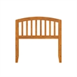 Richmond Twin Wood Headboard in Light Toffee