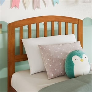 Richmond Twin Wood Headboard in Light Toffee