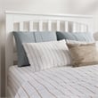 Becket Twin XL Wood Low Profile Platform Bed in White