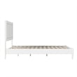 Berkshire Full Wood Low Profile Platform Bed in White