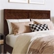 Berkshire Full Wood Low Profile Platform Bed in Walnut