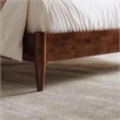 Berkshire Full Wood Low Profile Platform Bed in Walnut