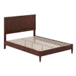 Berkshire Full Wood Low Profile Platform Bed in Walnut