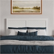 Berkshire Queen Wood Low Profile Platform Bed in White
