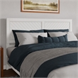 Berkshire King Wood Low Profile Platform Bed in White