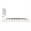 Berkshire King Wood Low Profile Platform Bed in White