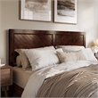 Berkshire King Wood Low Profile Platform Bed in Walnut